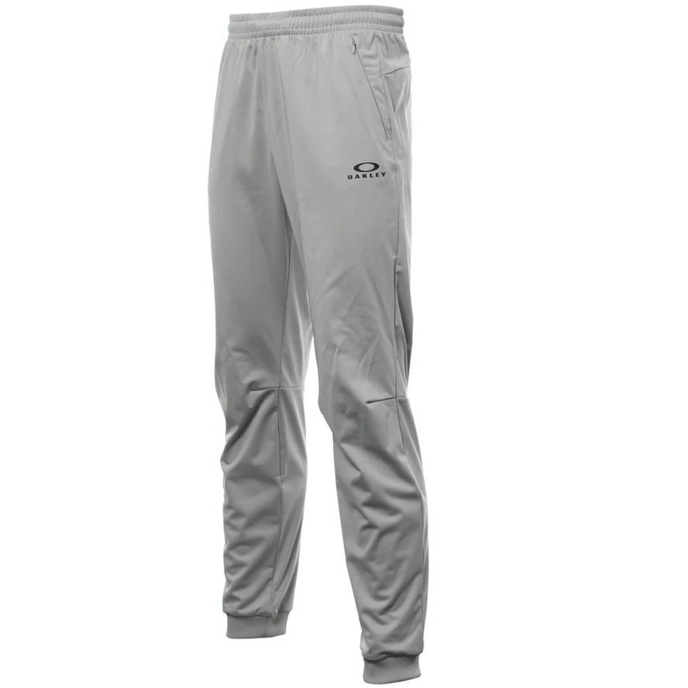Oakley Mens Athletic Jogger Pants Gray Elastic Waist Zipper Pockets XS New